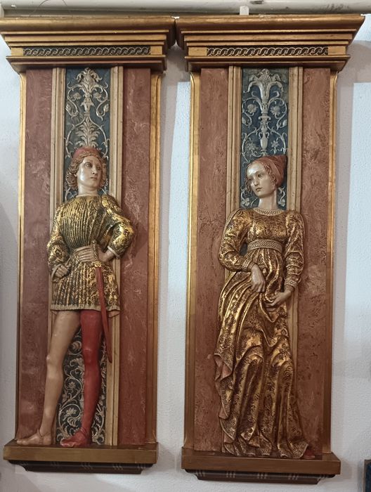 Quadros em relevo