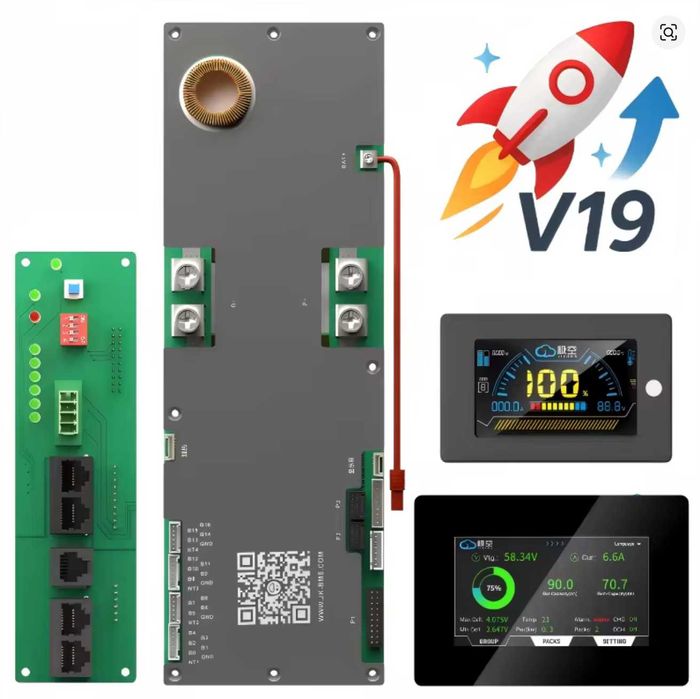 Інверторна Smart bms Jikong JK  BMS PB2A16S20P CAN/RS485 V19.0.1