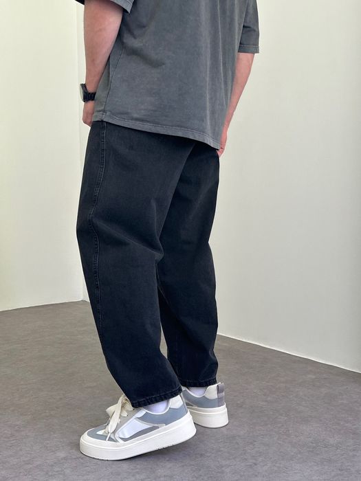 Джинси чоловічі широкі baggy/balloon jeans, штани баггі балони | Джинсы широкие мужские, штаны, джынсы беги 90 х реп rap sk8 | Розмір L