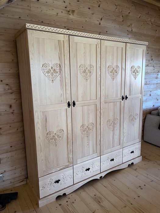Szafa drewniana Beskid