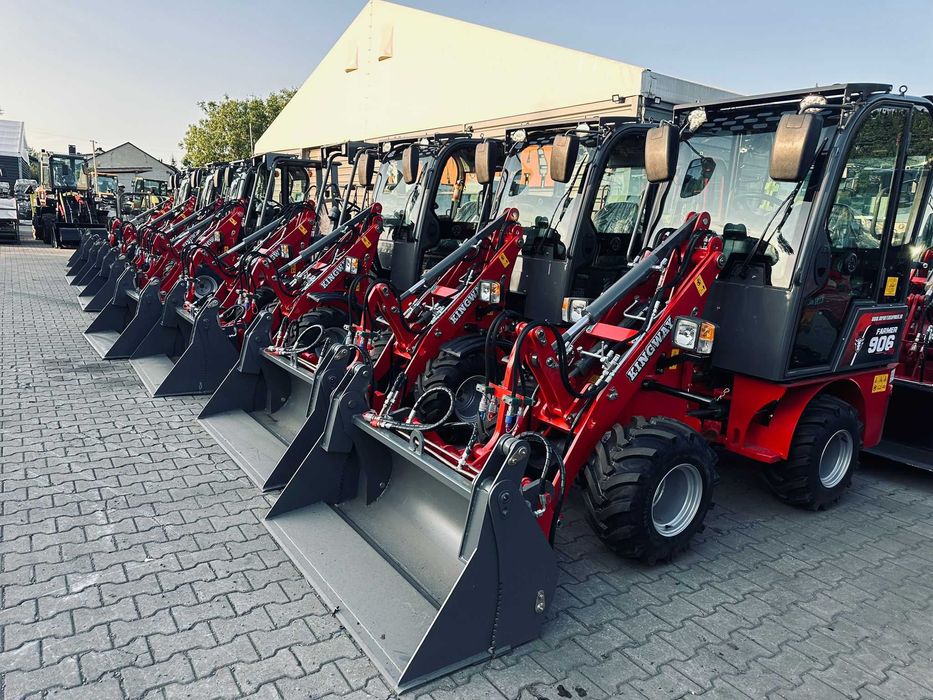 Miniładowarka KINGWAY 906 silnik PERKINS udźwig 600 kg