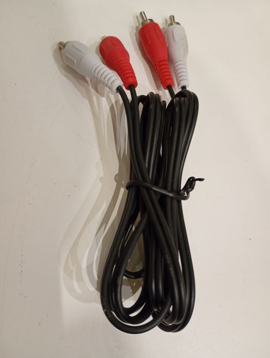 Кабель аудіоакустичний 2RCA-2RCA , тюльпан ,1,5 м
