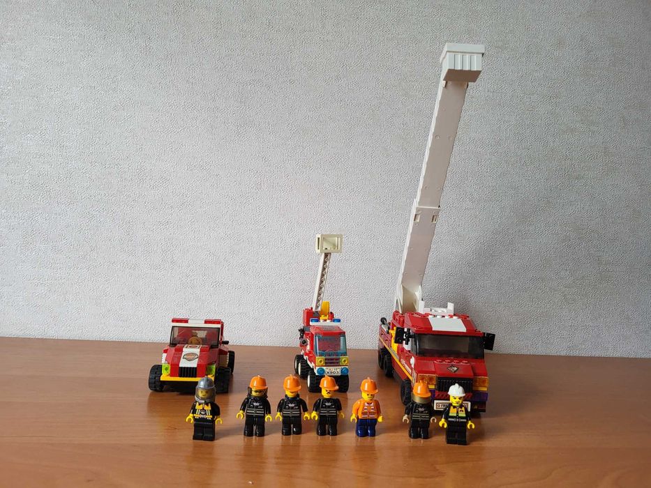 Lego, brick enlighten пожежники (китайське)