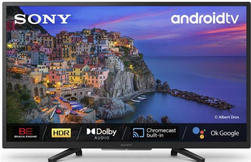 SONY  Bravia 32w800 - Danificada para peças.