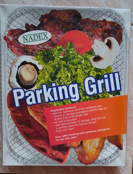 OKAZJA.Gril jednorazowy PARKING GRILL NADEX.