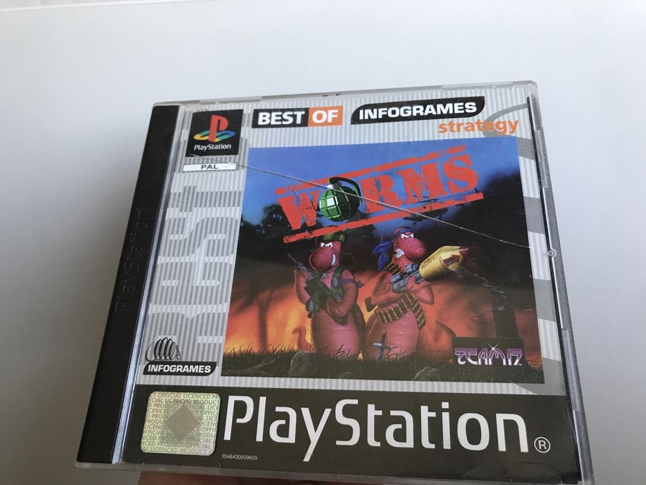 Worms 1 play station