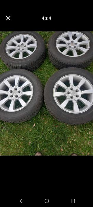 Opony letnie 16 z alufelgami SUBARU