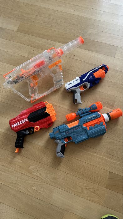 NERF Бластер shadow ghost phoenix elite 2.0