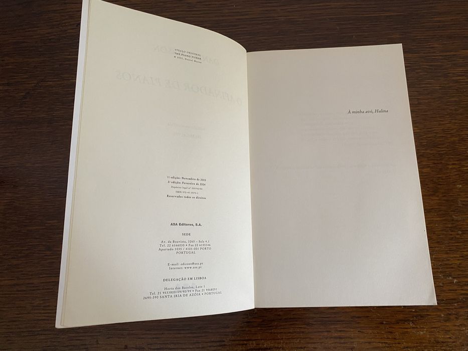 O Afinador de Pianos de Daniel Mason