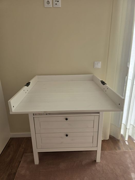Trocador Fraldas/Cómoda IKEA SUNDVIK e Móvel de Arrumação p/Brinquedos