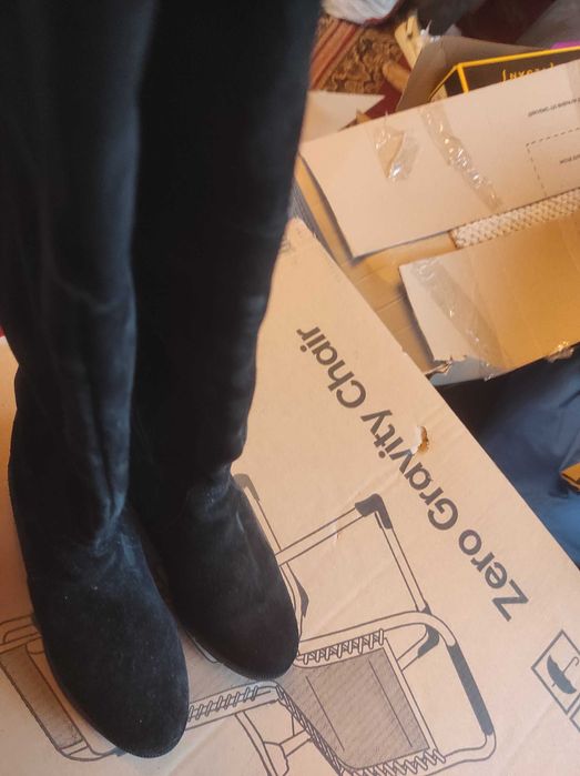 Чорні зимові чоботи SHARMAN