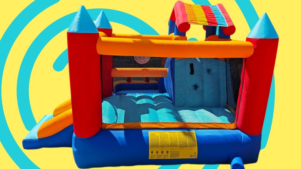 Insuflável para crianças / Festas de Aniversário, com piscina de bolas
