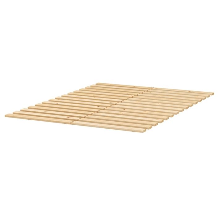 LINDBÅDEN estrado de ripas IKEA, madeira, 70x200 cm