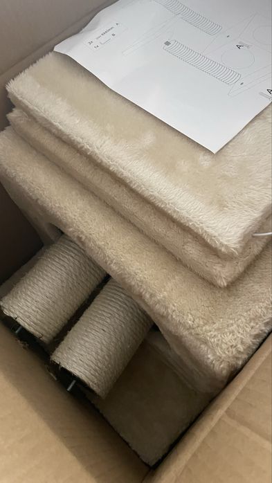 Кігтєточка будинок для кота лежанка