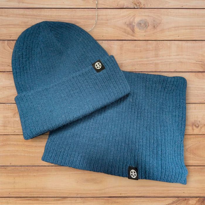 Комплект шапка, снуд