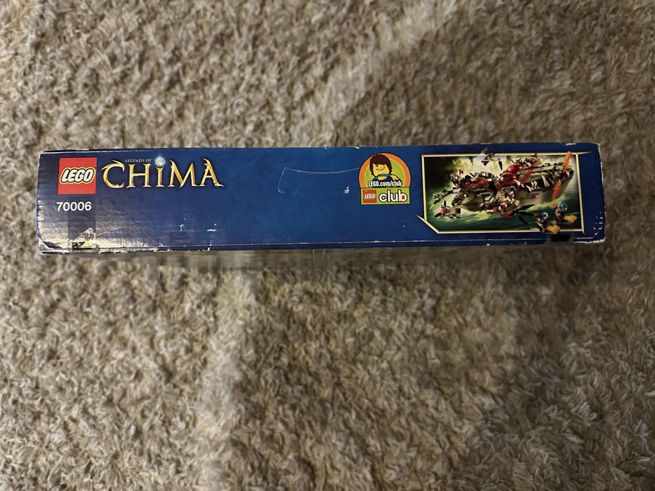 Lego Chima Cragger's Command Ship 70006 оригинальный в новом состоянии