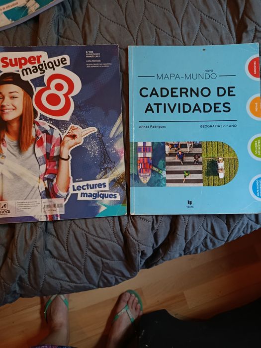 Cadernos de actividades do 7°e 8°