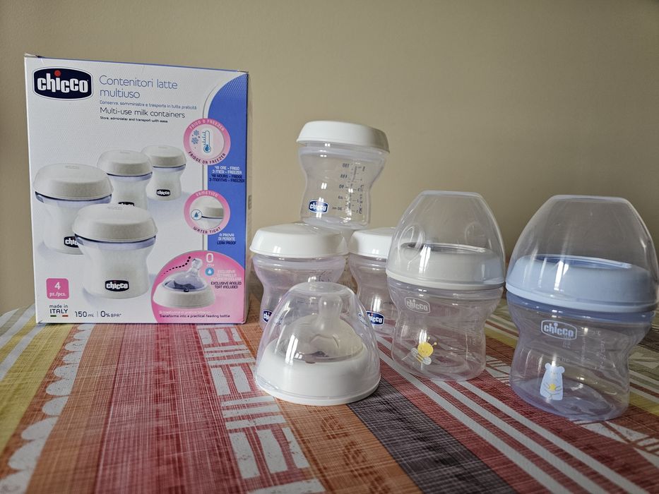 Contentores para leite materno Chicco - NaturalFeeling