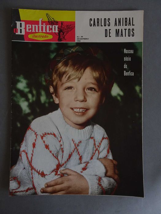 Revista O Benfica Ilustrado nº 99 ano 1965