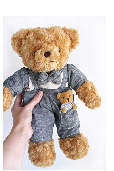 дуже гарна м’яка іграшка ведмедик