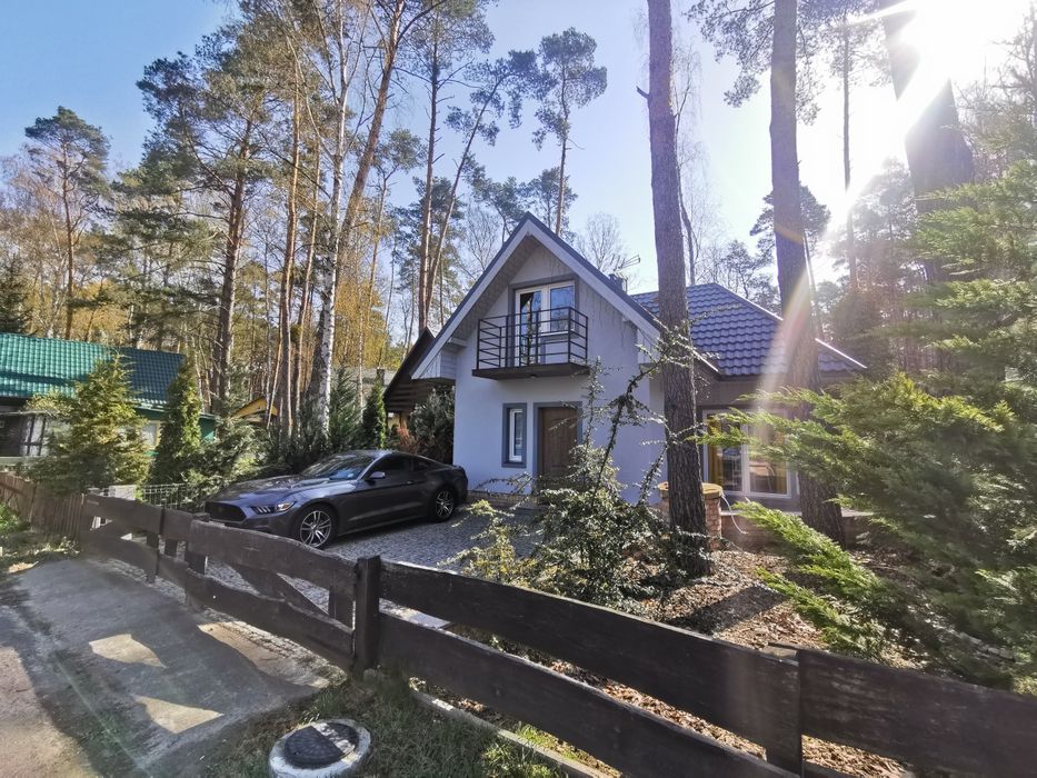 Domek nad jeziorem  Głębokie Balia ogrodowa kominek klimatyzacja