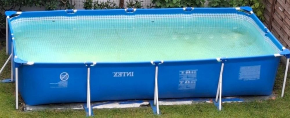 Prostokątny basen ogrodowy intex 4.5x2.2