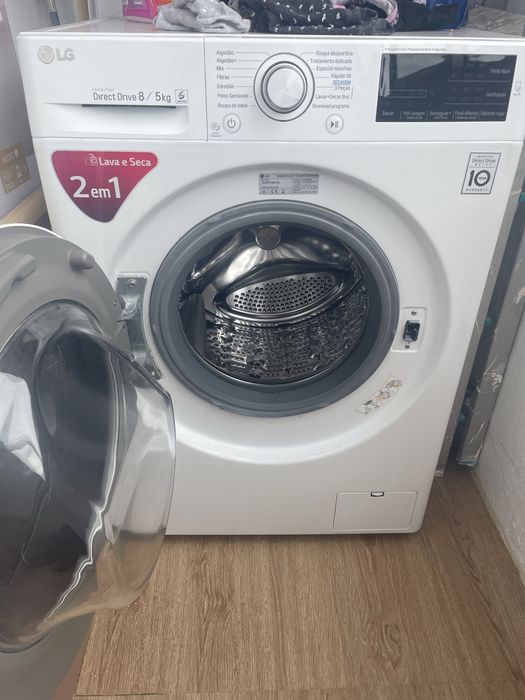 Maquina de lavar e secar lg muito pouco uso