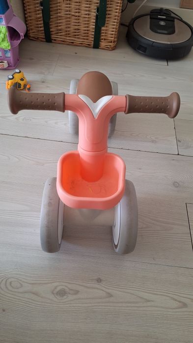 Andador Bebé / Bicicleta sem pedais Tryco - Rosa/Castanho