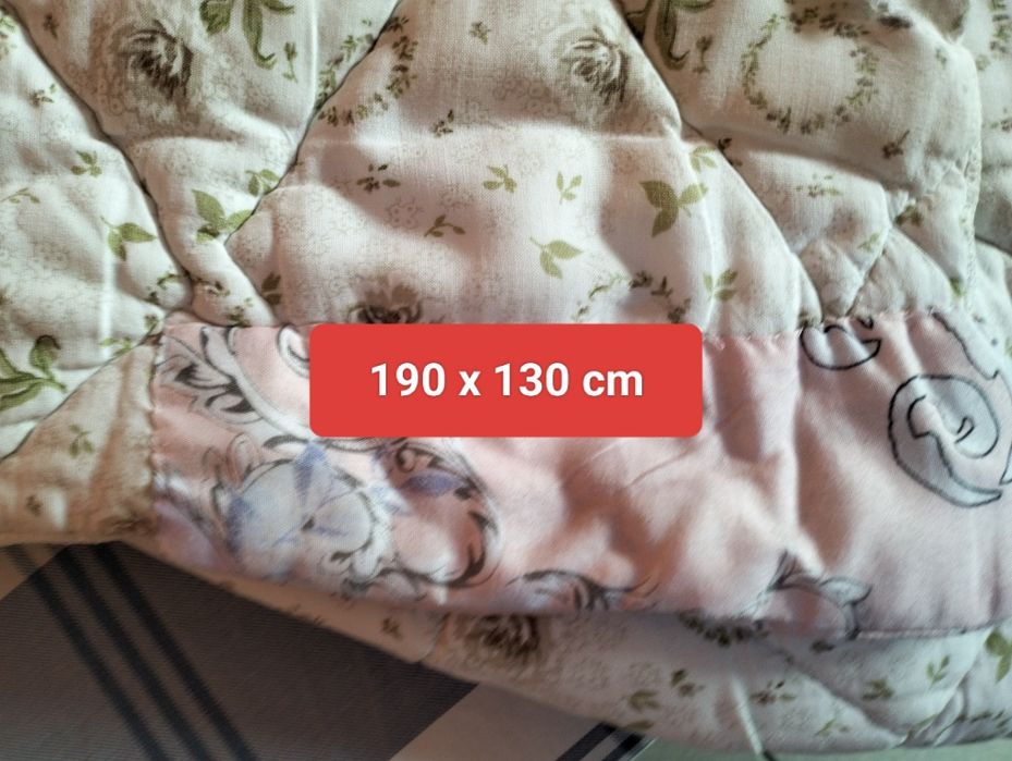 Podkład na łóżko pościel PRL