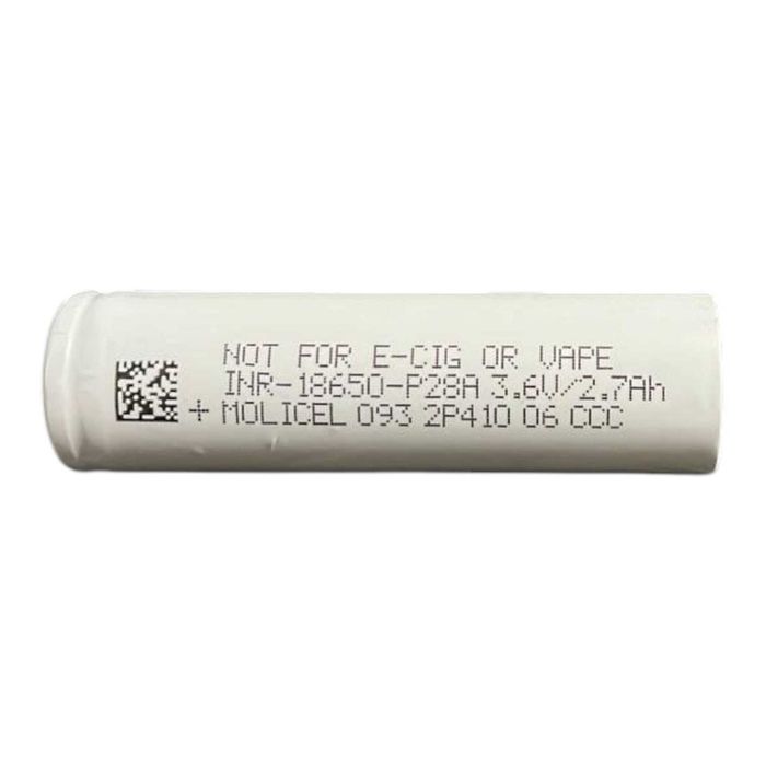 Високострумовий акумулятор 18650 Molicel P28A 2800 mAh 35А