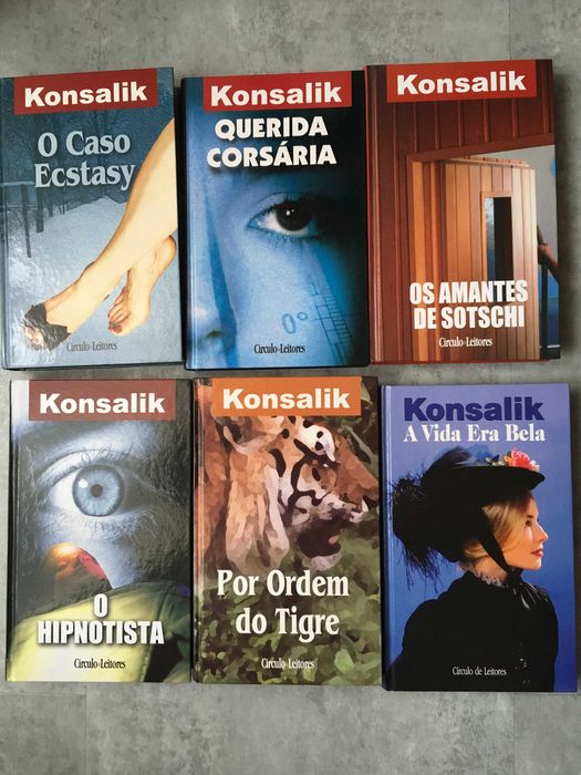 Livros de Konsalik, Edições Circulo de leitores