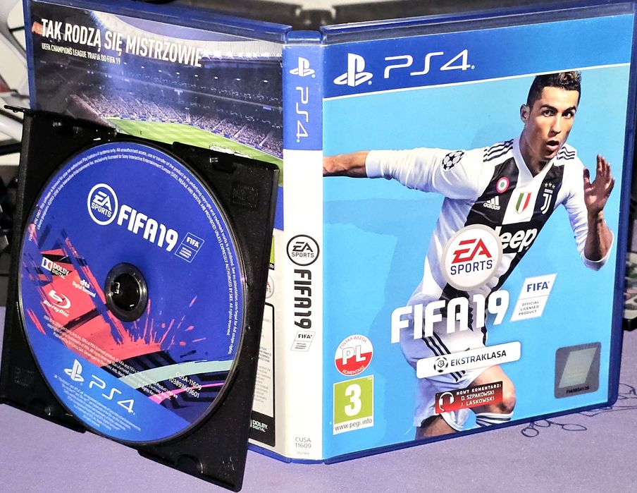 Gra FIFA 19 PS4 Sprawna