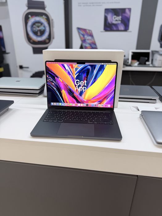 MacBook Pro 14 M4 16GB 512GB АКБ 100%  - Магазин - ГАРАНТІЯ