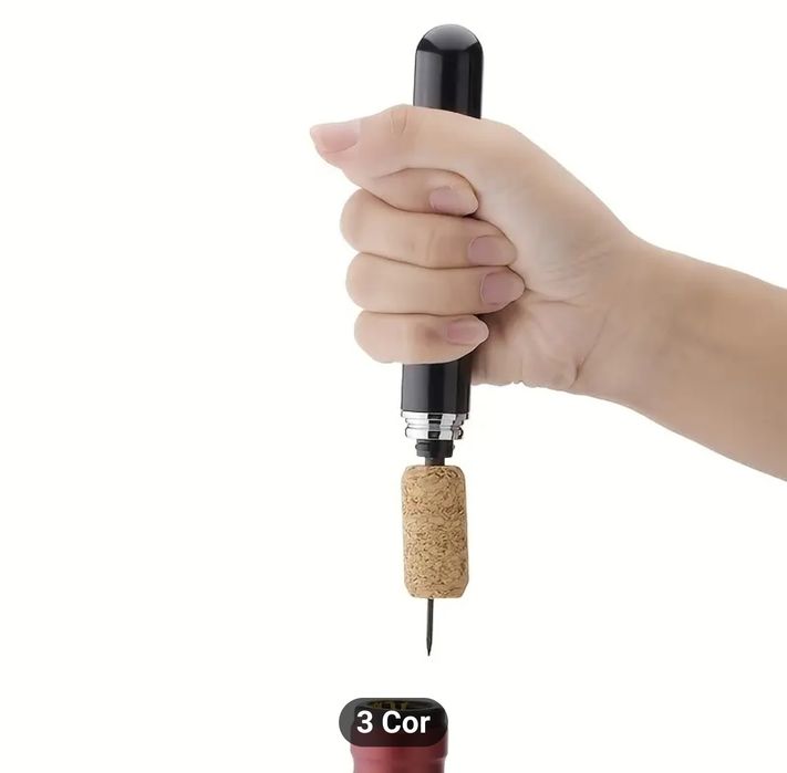 Saca rolhas de pressao