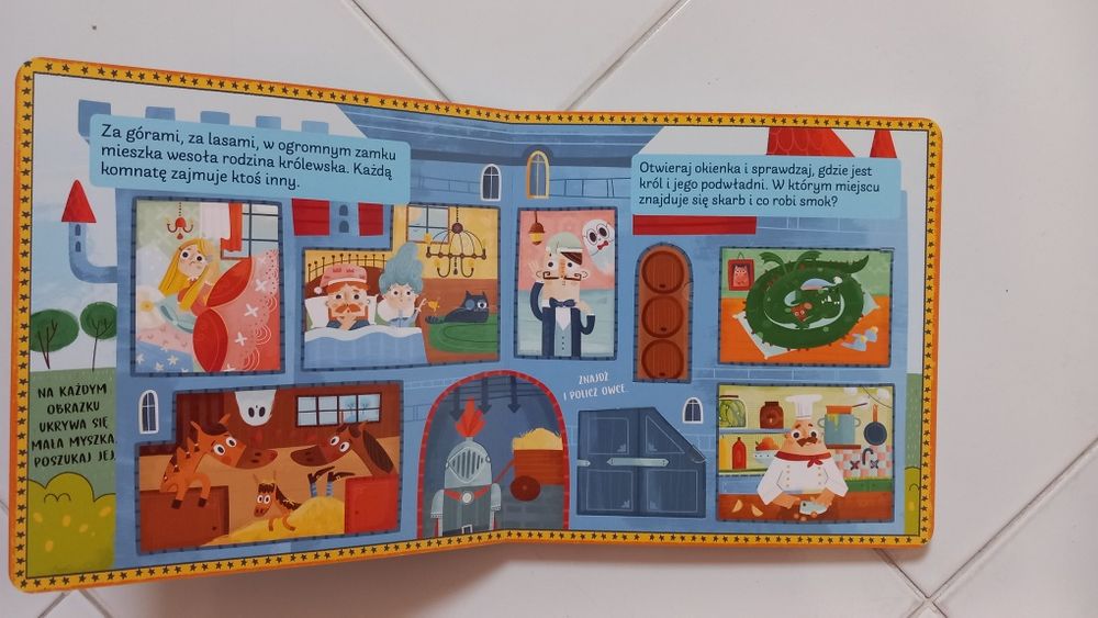 W bajce - książka z okienkami dla dzieci