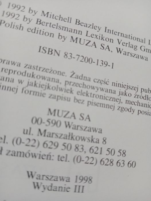 Tajemnice natury encyklopedia przyrodnicza