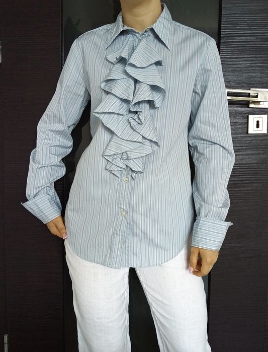 Bawełniana koszula w paski Ralph Lauren