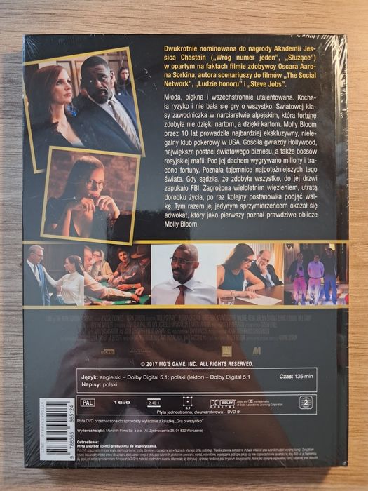 Gra o wszystko | Chastain | Ekba | folia | DVD