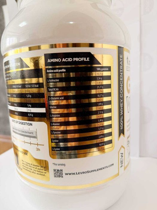 Протеин Kevin Levrone Gold Whey (2000 грамм.) - протеїн, амино, бцаа