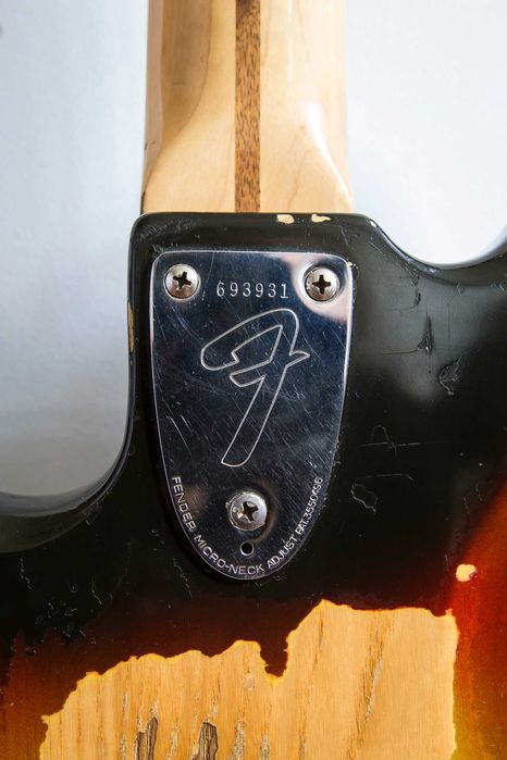 1976 Fender Jazz Bass sunburst CBS bloki