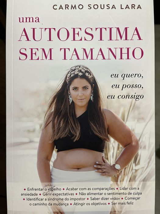 Livro - Uma Autoestima sem Tamanho - Carmo Sousa Lara