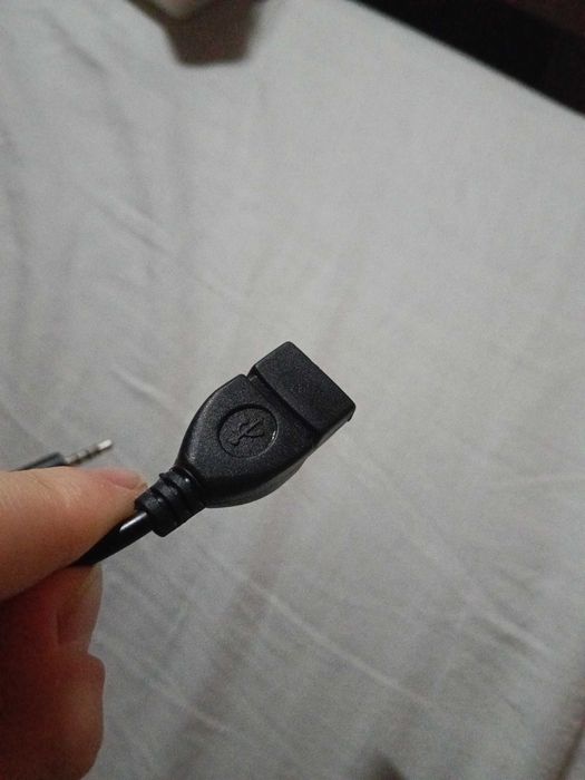 Przejściówka adapter usb - słuchawki