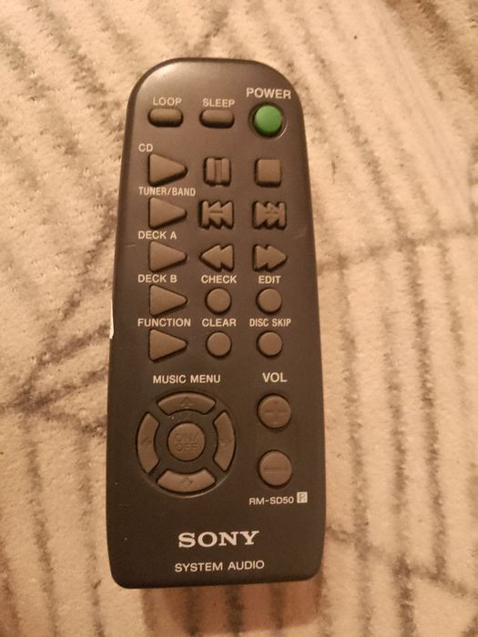 Pilot Sony RM-SD50