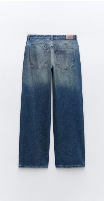 Джинсы Zara WIDE LEG  р 36 новые