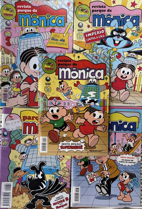 Lote 30 Revistas Turma da Mônica