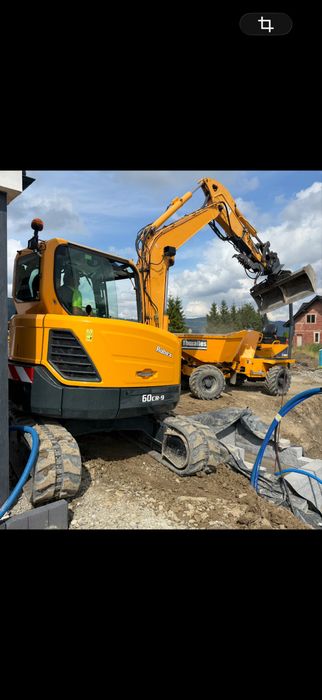 Usługi koparką , młot hydrauliczny kucie