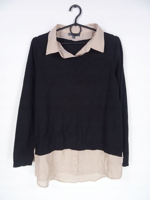 Sweter z koszulą Adrianna Papell M 38 10