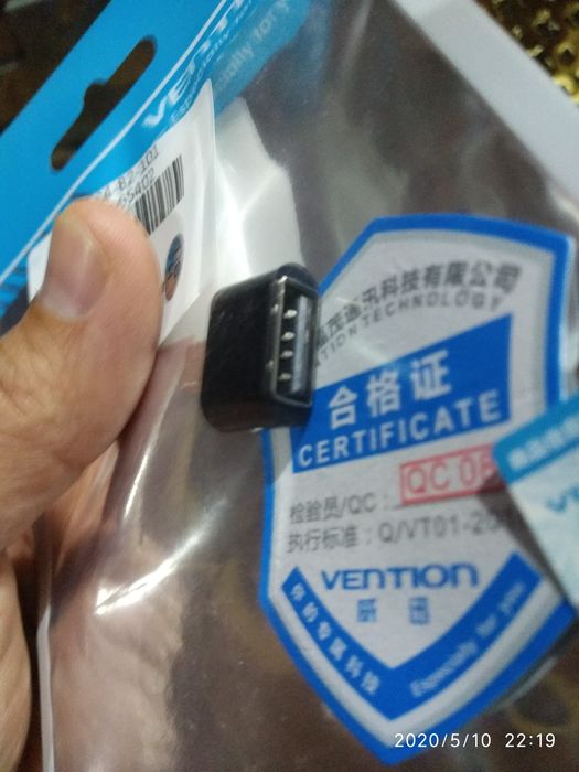 Adaptador otg, usb tlm