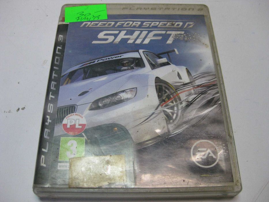 Gra na PS3 PlayStation 3 Need for Speed Shift