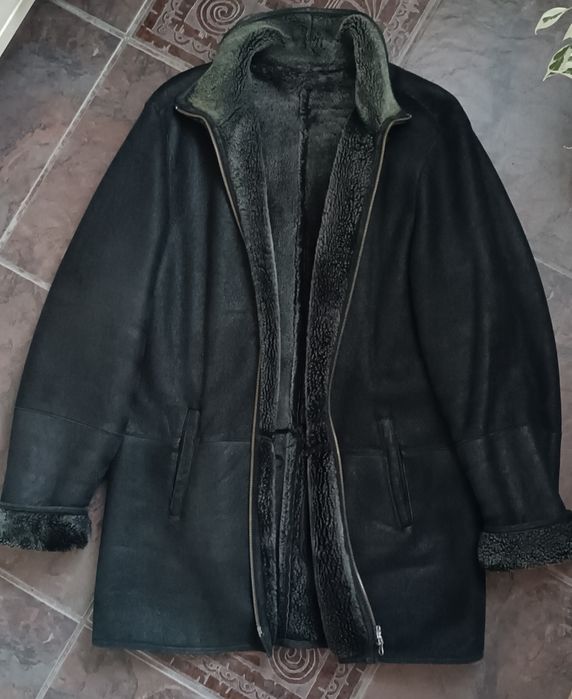 Натуральна чоловіча дублянка, р.52-54